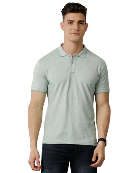 Grey Polo T-Shirt